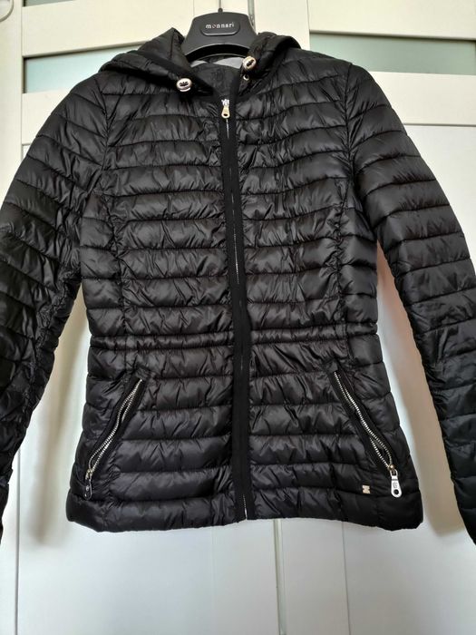 Kurtka Massimo Dutti czarna pikowana jak nowa