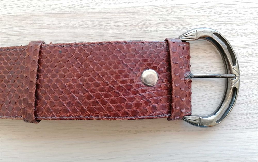 Genuine Snake Skin Belts