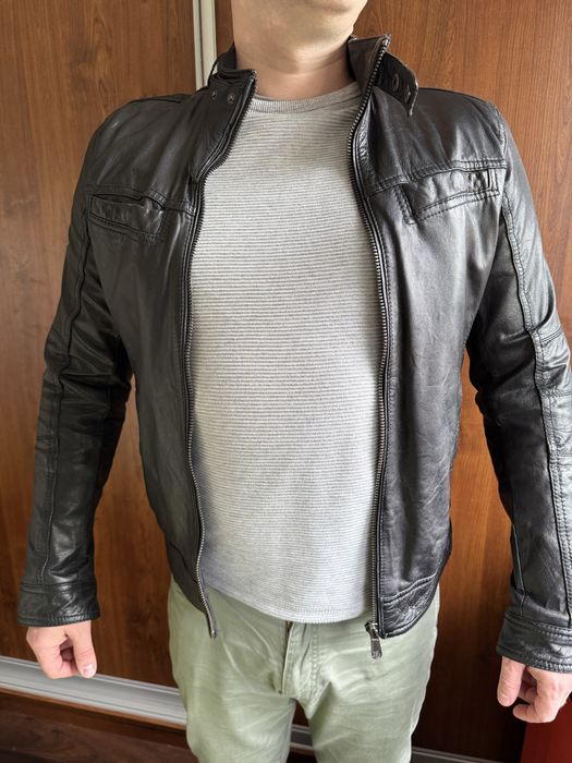 Kurtka męska skórzana