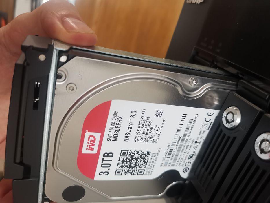 Serwer NAS QNAP TS-453 Pro + 2 x DYSK WD WD30EFRX 3TB WD Red 64MB