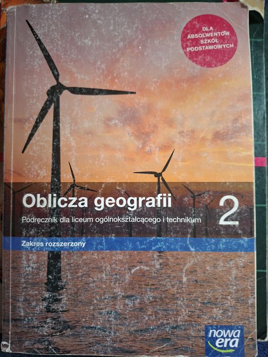 Oblicza geografii 2 - zakres rozszerzony.