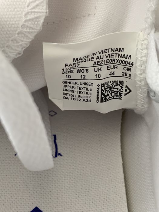 trampki converse białe 44 nowe