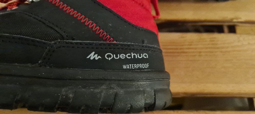 Buty zimowe trekingowe Decathlon Quechua 35 rozmiar