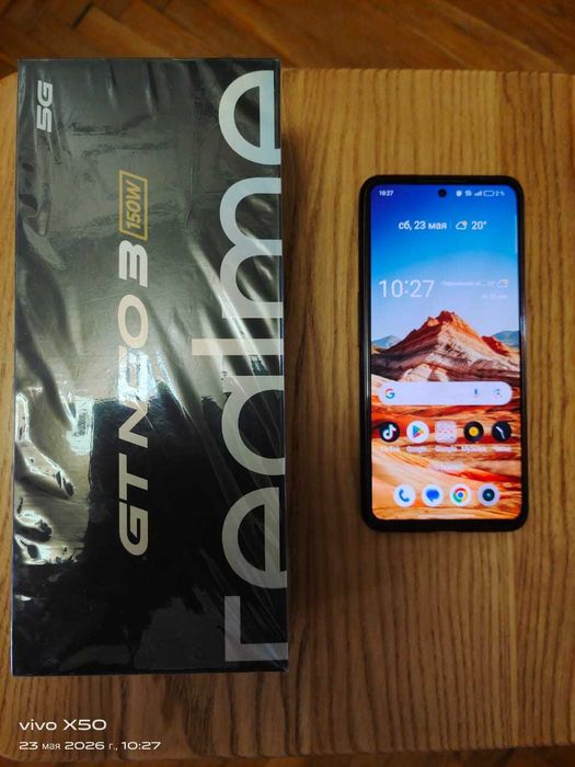 Продам отличный realme gt neo 3 150 вт 12/512