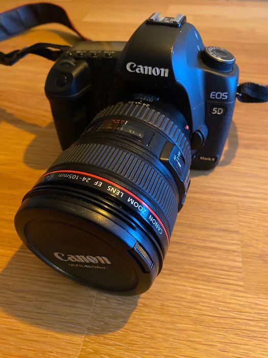 Máquina Profissional Canon 5D Mark II + Lente 24-105mm + Extras