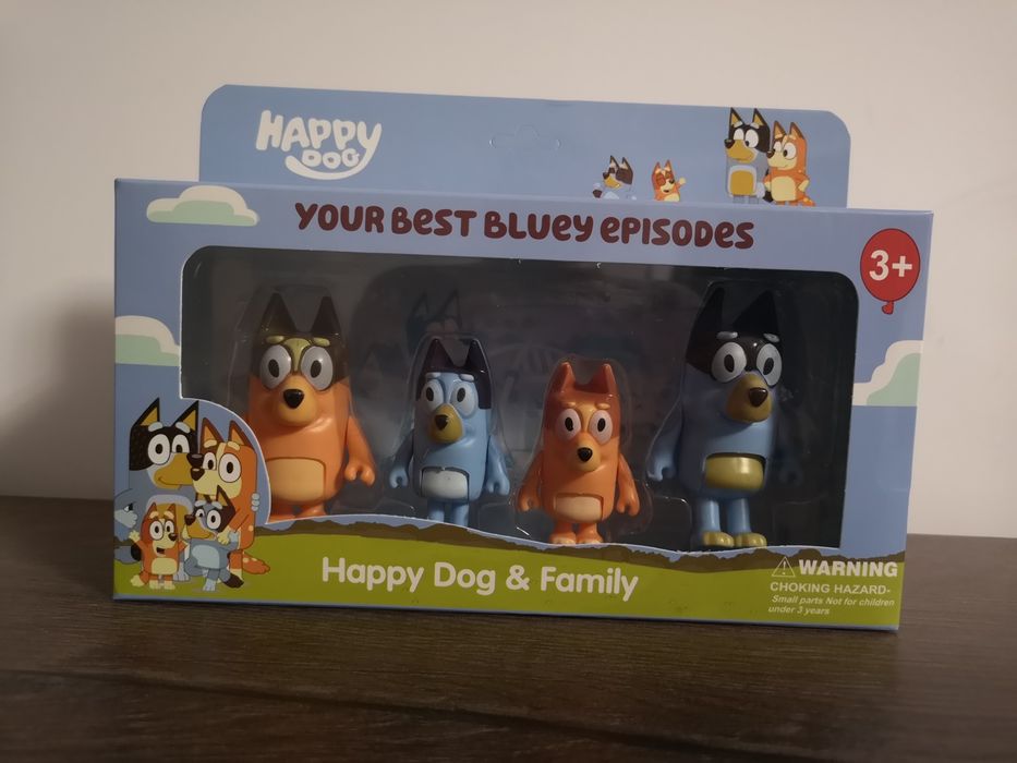 Zestaw figurek bluey