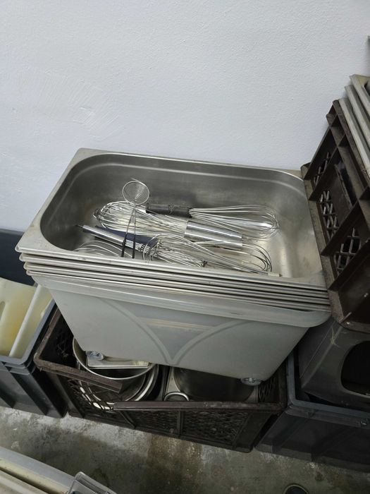 Lote de Utensílios e Formas Profissionais de Pastelaria