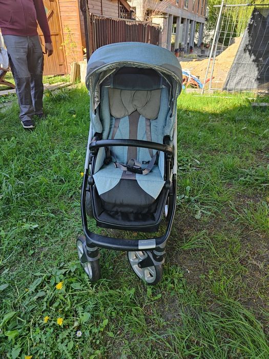 Wózek espiro next turkusowy 3w1