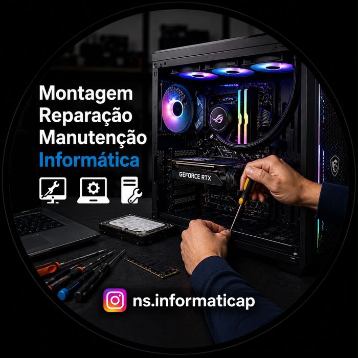 Montagem , Reparação, Manutenção, Limpeza De Computadores | Assistência informática
