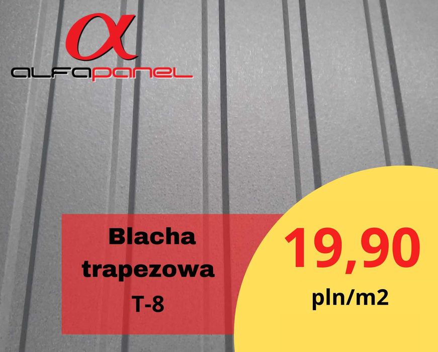 Blachy trapezowe / blacha ocynk płoty bramy elewacja / Grodzisk Wlkp