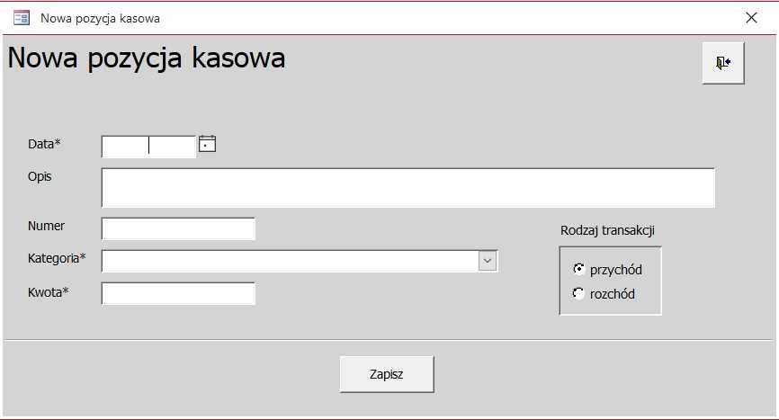 Automatyzacja pracy biurowej – Excel, Access, VBA