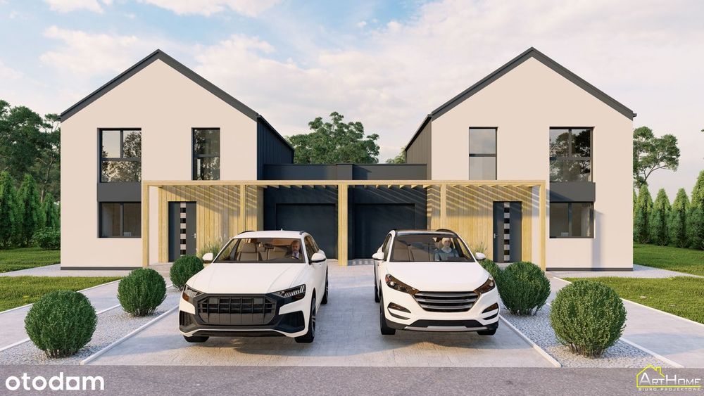 TWÓJ NOWY DOM WŚRÓD ZIELENI - 130m2, garaż, ogród, pompa ciepła,