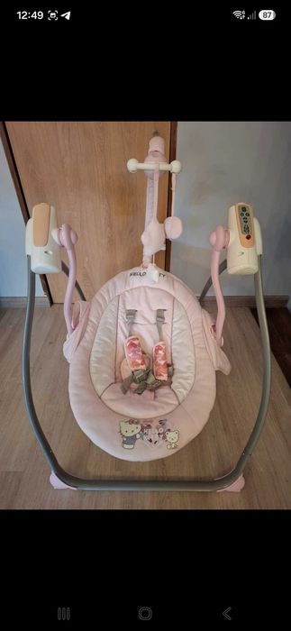 Baloiço bebé hello kitty