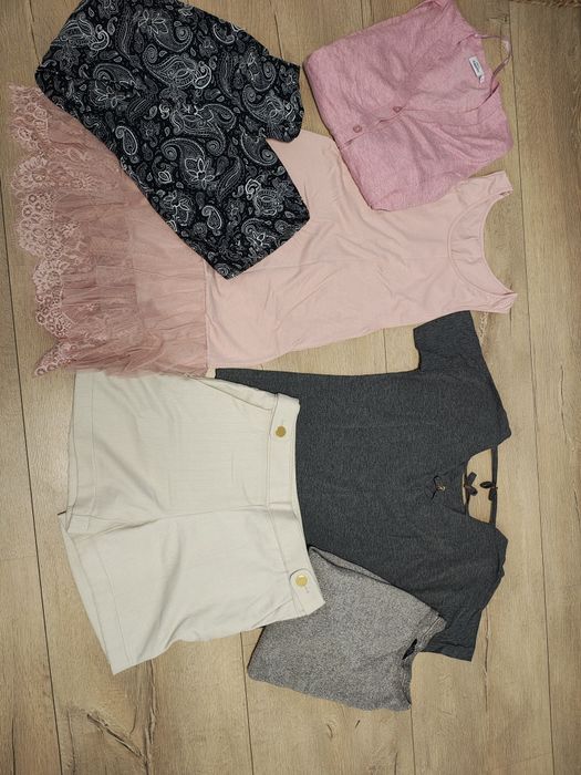 Paka ZARA KappAhl H&M r.S/M wymiana garderoby ponad 20szt. ubrań.