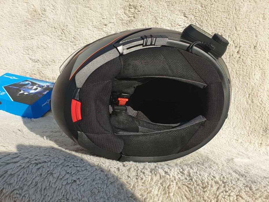 Schuberth c3 PRO rozm . L szczękowy  kask motocyklowy z blendą  +intercom