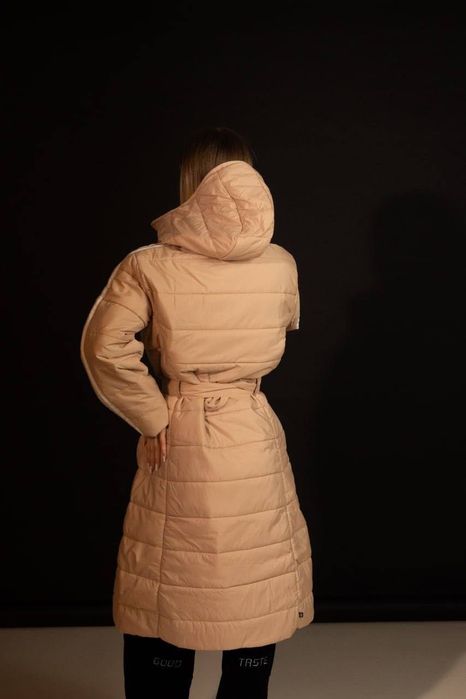 Жіноча утеплена куртка парка  Adidas Мікро пуховик