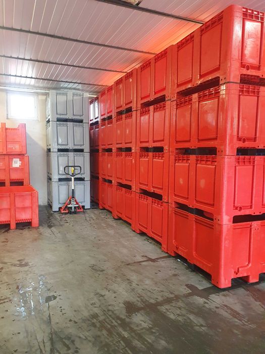 Skrzyniopalety plastikowe kisteny 1200/1000/780