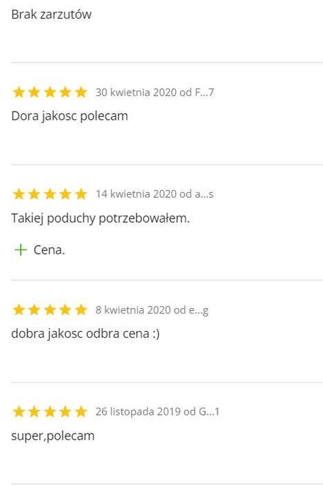 Poduszka ortopedyczna TRADYCYJNA Profilowana