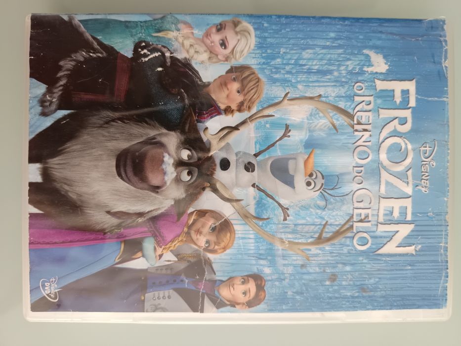 DVD Disney Frozen o reino do gelo