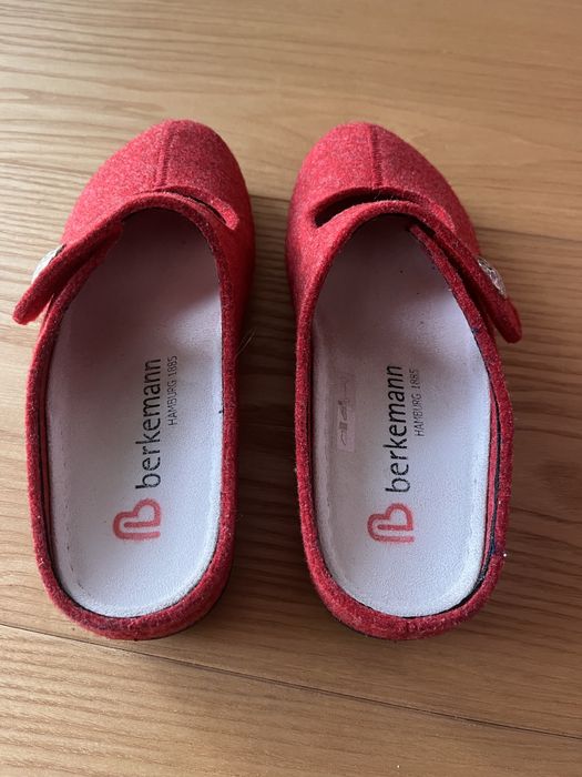 Klapki kapcie filcowe Berkemann 37,5