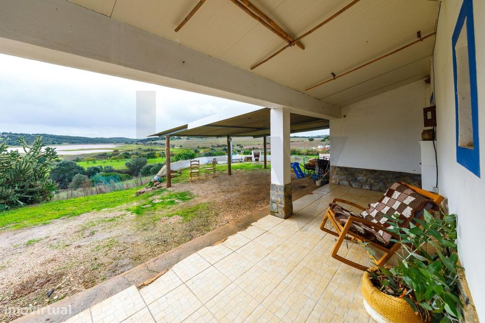 Casa Térrea Rústica com vista barragem na Sra do Verde - Portimão