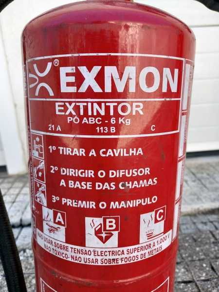 Extintor classe ABC