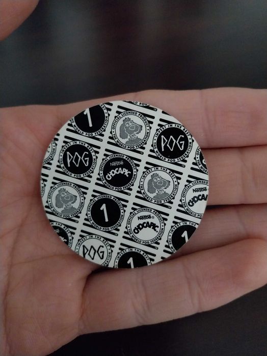 Tazo Chocapic, efeito luz e brilho, antigo e de edição limitada