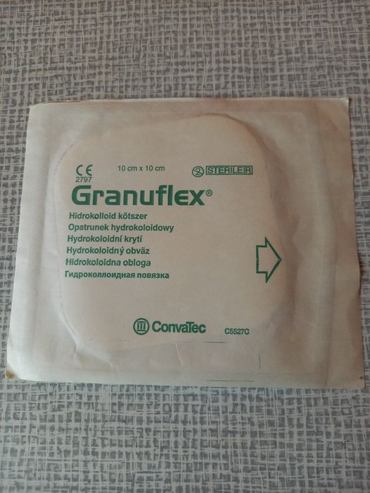 Opatrunki GRANUFLEX 10cm x 10cm