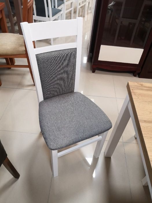 (764) Okazja! Stół rozkładany + 6 krzeseł 1480 zł wyprzedaż ekspozycji