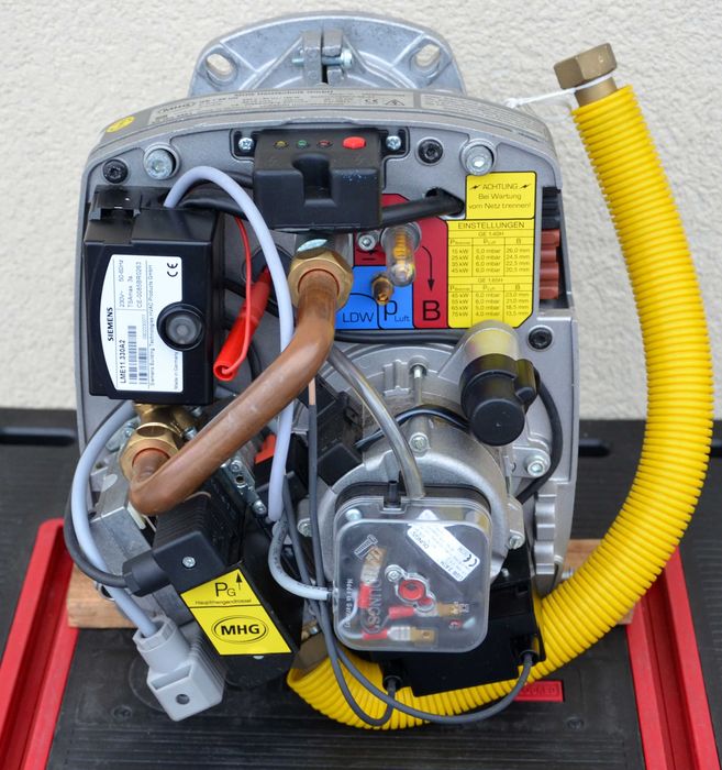 Palnik gazowy MHG GE 1.65 40-70kW-jak nowy