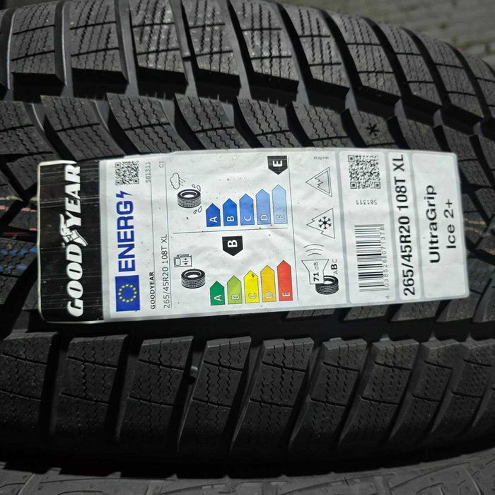 Шини зима Нові 265/45 R20 108T XL Goodyear UltraGrip Ice 2+ покришки