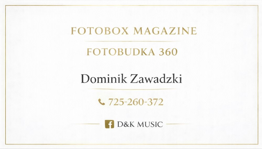 Fotobox Photobox  Fotobudka VOGUE PARTY wynajem