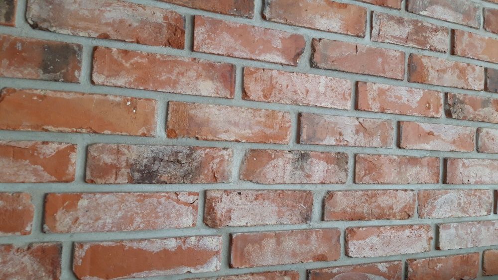 Stara cegła, lica, stare cegły, płytki z cegły,cięte cegły,cegła Śląsk