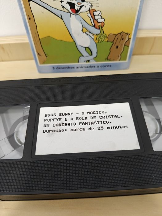 Pack 2 VHS Animação | Pocahontas + Bugs Bunny