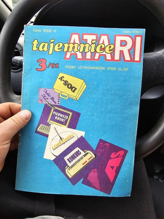 Czasopismo tajemnice atari  3/91