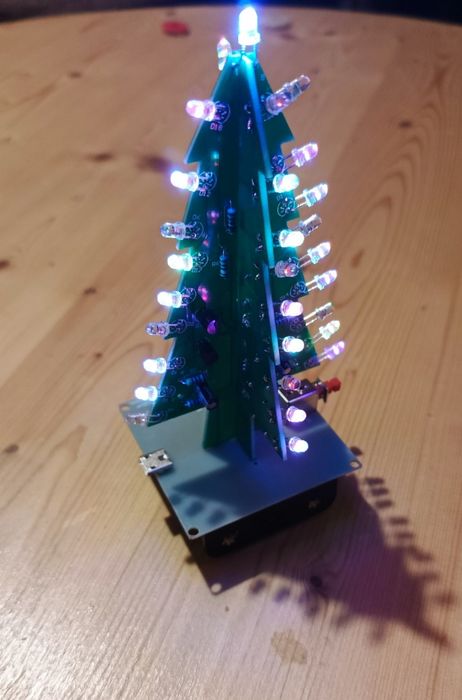 LED ялинка, Светодиодная 3D Ёлочка, LED сувенир, Новогодняя LED Ёлка