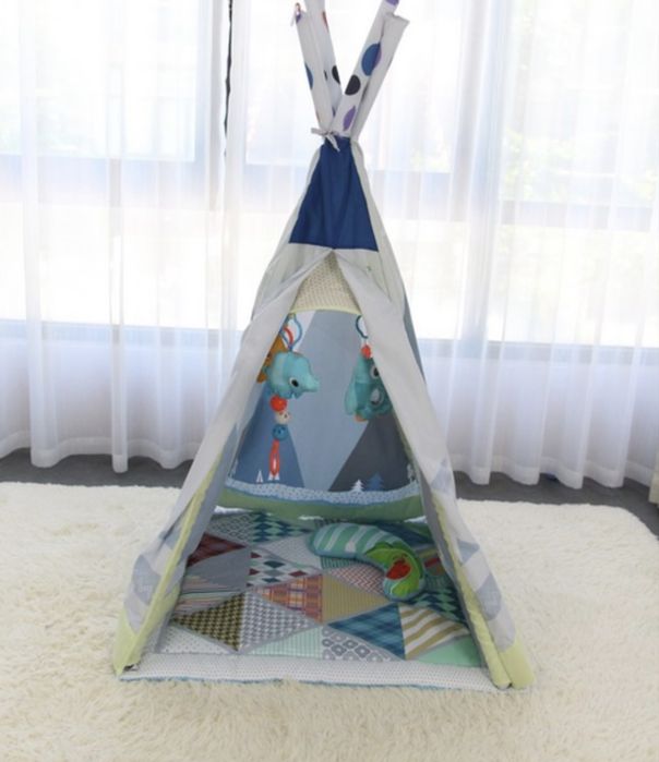 Mata edukacyjna namiot 2w1