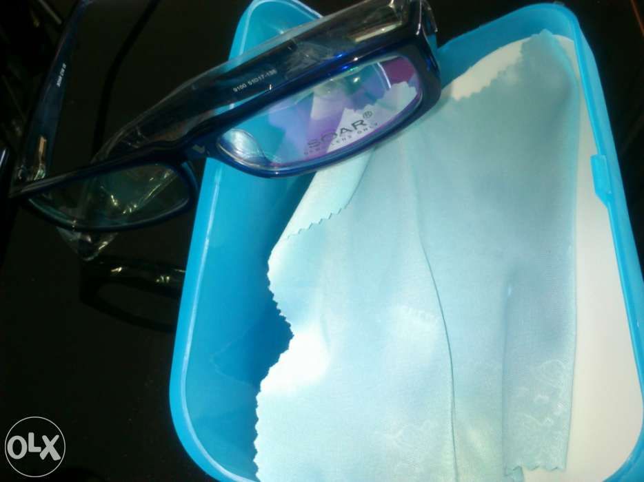 Armação / Óculos nova azul