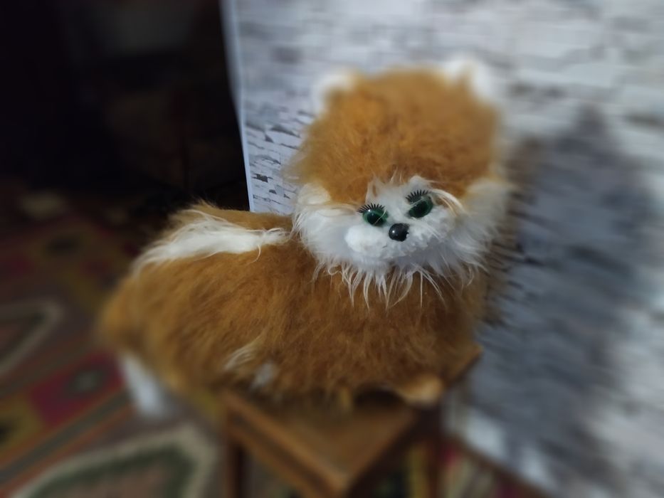 Игрушка пушистый кот