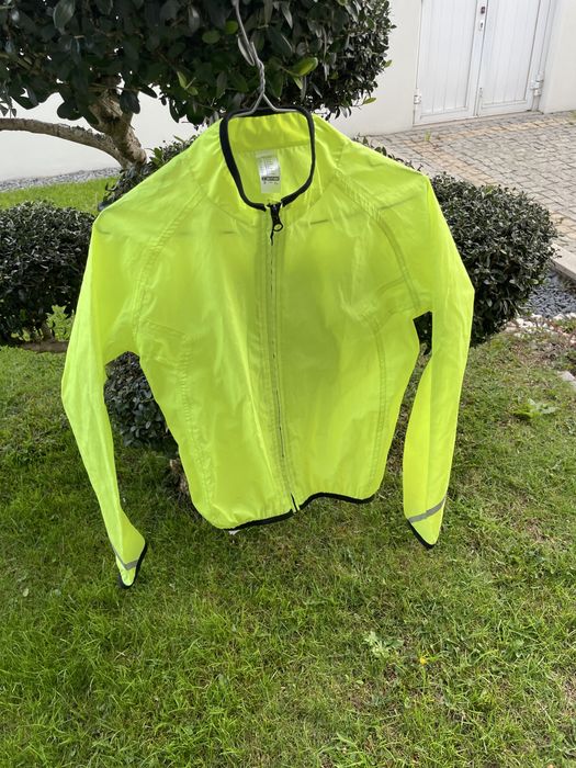 Capa de chuva verde