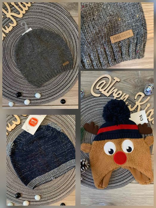 Шапка дитяча для хлопчика/дівчинки з 3 міс. до +13 років НОВА