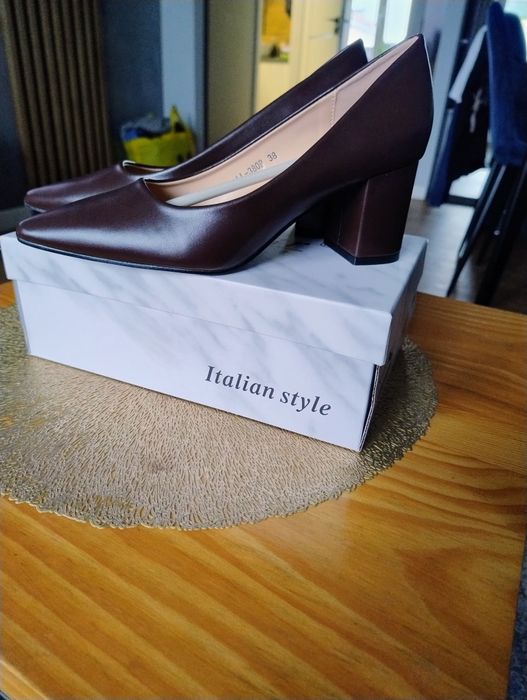 Czółenka czekoladowe