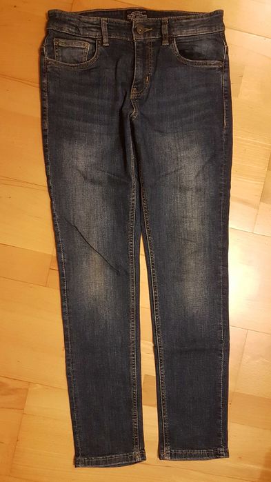 Spodnie jeans młodzieżowe męskie  158-164 slim