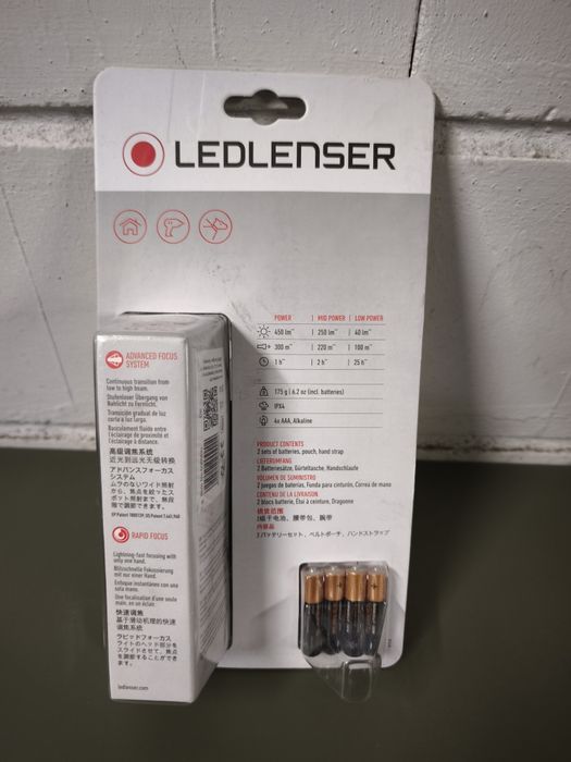 Latarkę LEDLENSER P7 – 450 lm