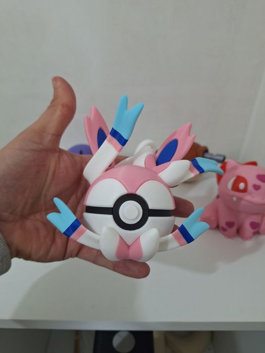 Sylveon pokeball pokemon 3d