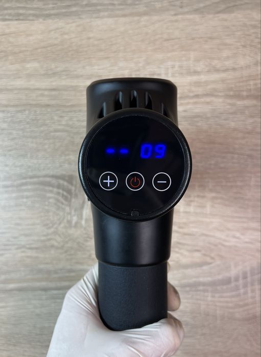 Pistolet do masażu OxaOxe MG008 | 7 końcówek | Etui | Bateria 25V