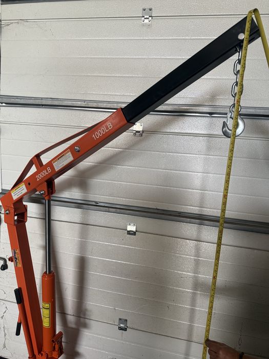 Grua rotativa para veiculos 900 kg