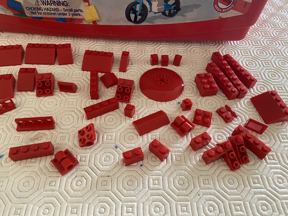 Peças de Lego variadas