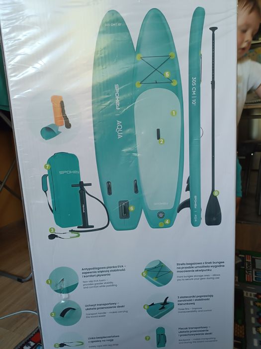 Deska sup nowa max 150 kg