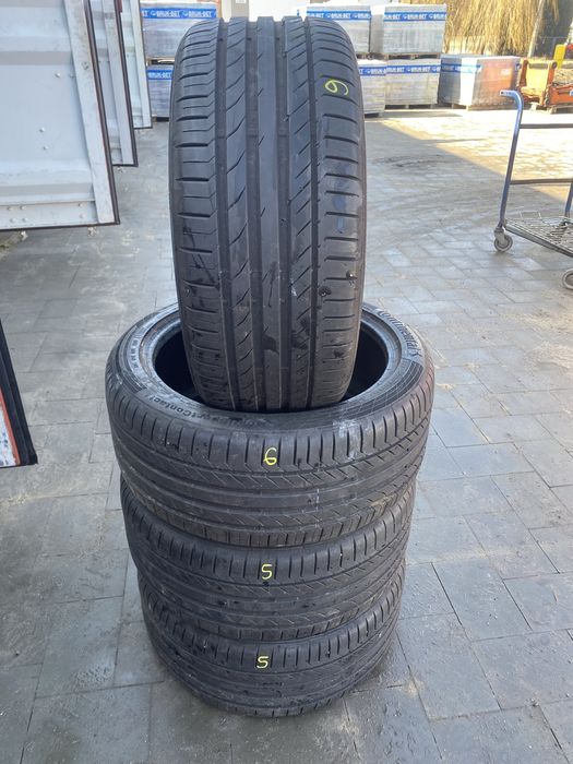 Opony letnie Continental ContiSportContact 5 235/40 ZR17 4szt. 2019r.